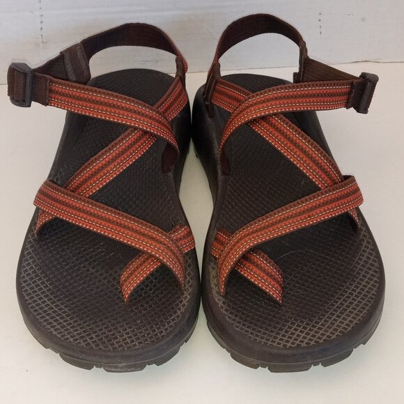 Chaco Mens Z/2 Vibram Unaweep Adjustable Strap Brown Outdoor Sandals Size 11 Men main image 4